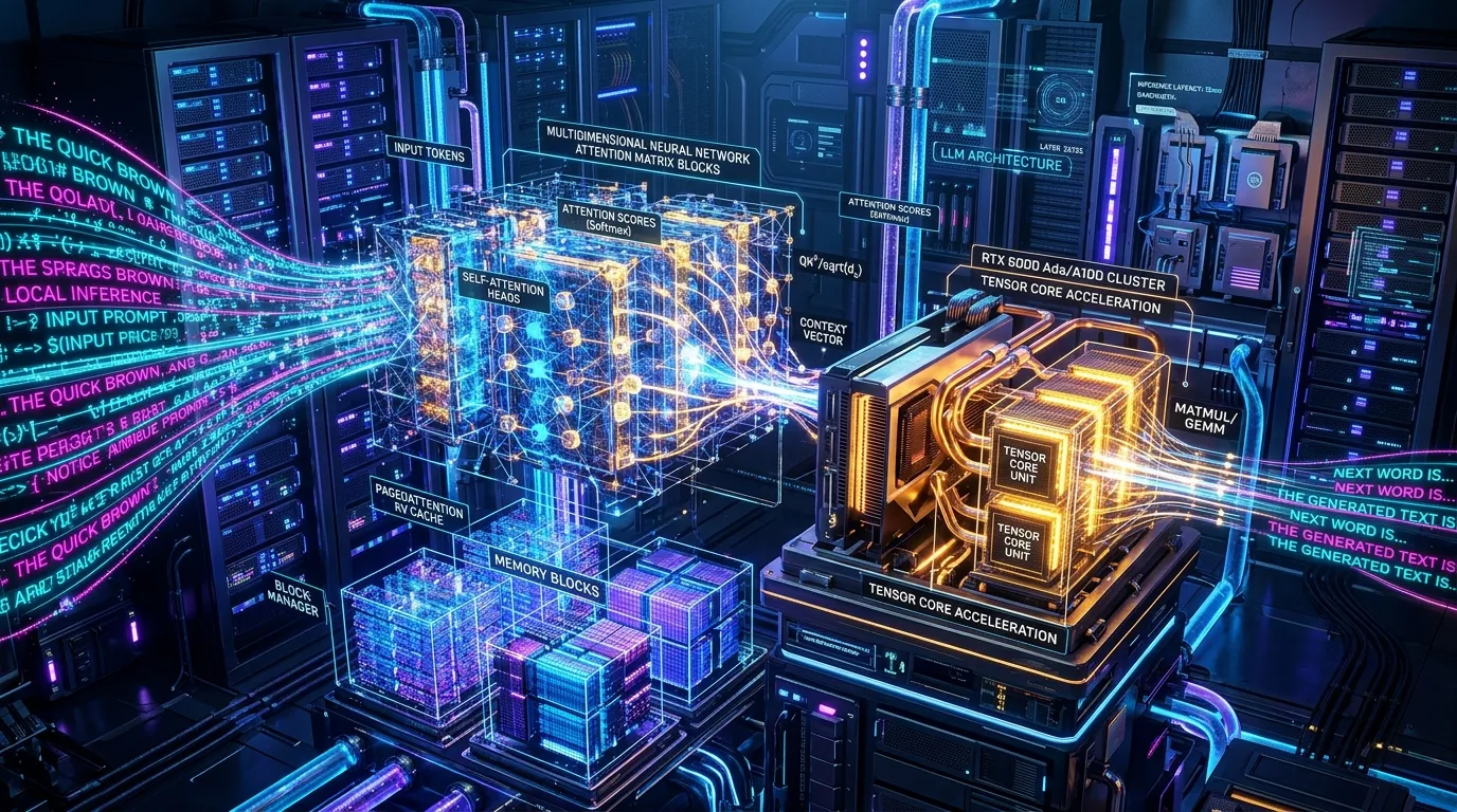 High-Throughput Local LLM Inference: vLLM, PagedAttention, and Ollama